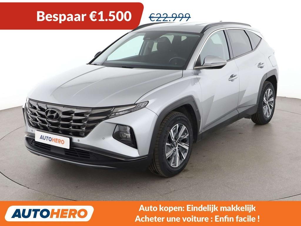 Hyundai Tucson 1.6 T-GDI Mild-Hybrid N Line 2WD (bj 2021), Stof, Gebruikt, 5 deurs, SUV of Terreinwagen
