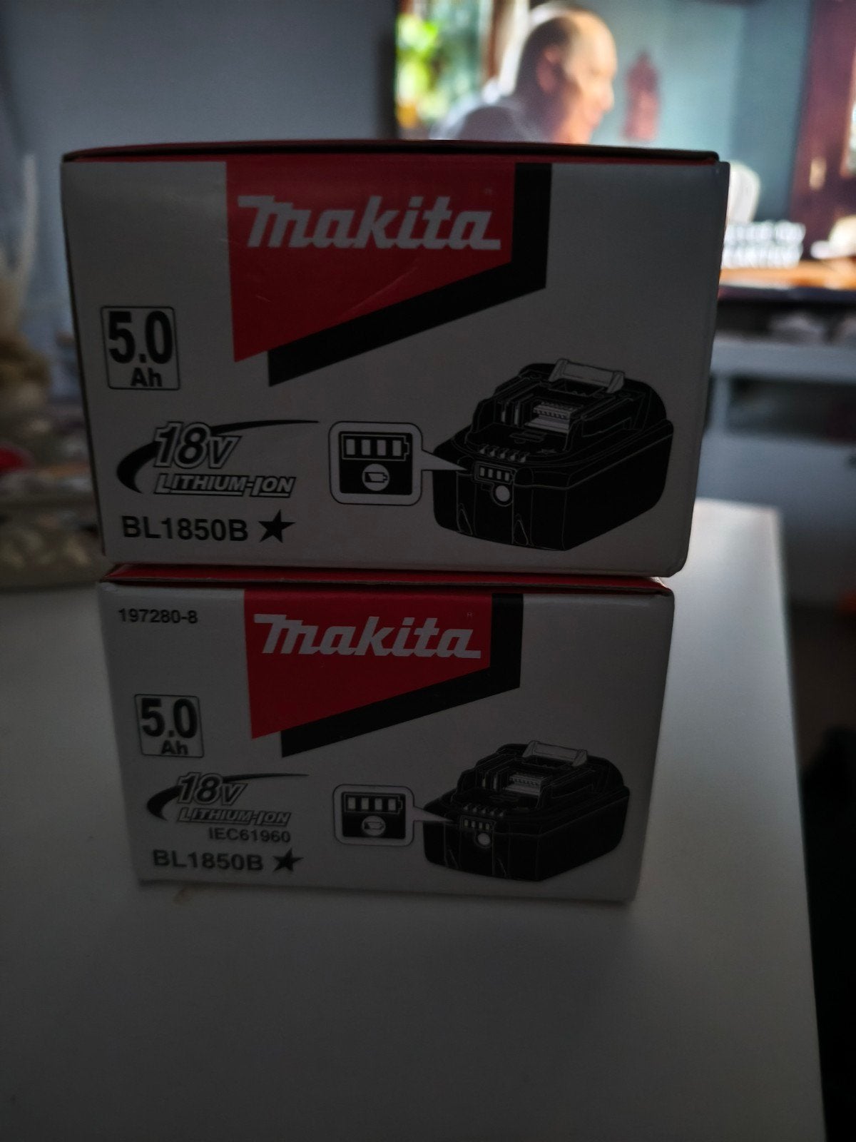 makita bl1850b 18v li-ion accu - 5.0ah, Ophalen of Verzenden, Nieuw