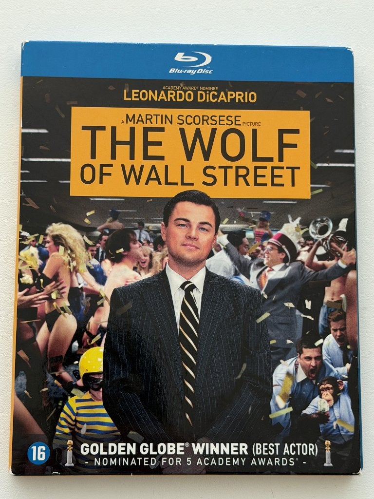 Wolf Of Wall Street (Blu-ray), Vanaf 16 jaar, Nederlands, Film, Ophalen of Verzenden