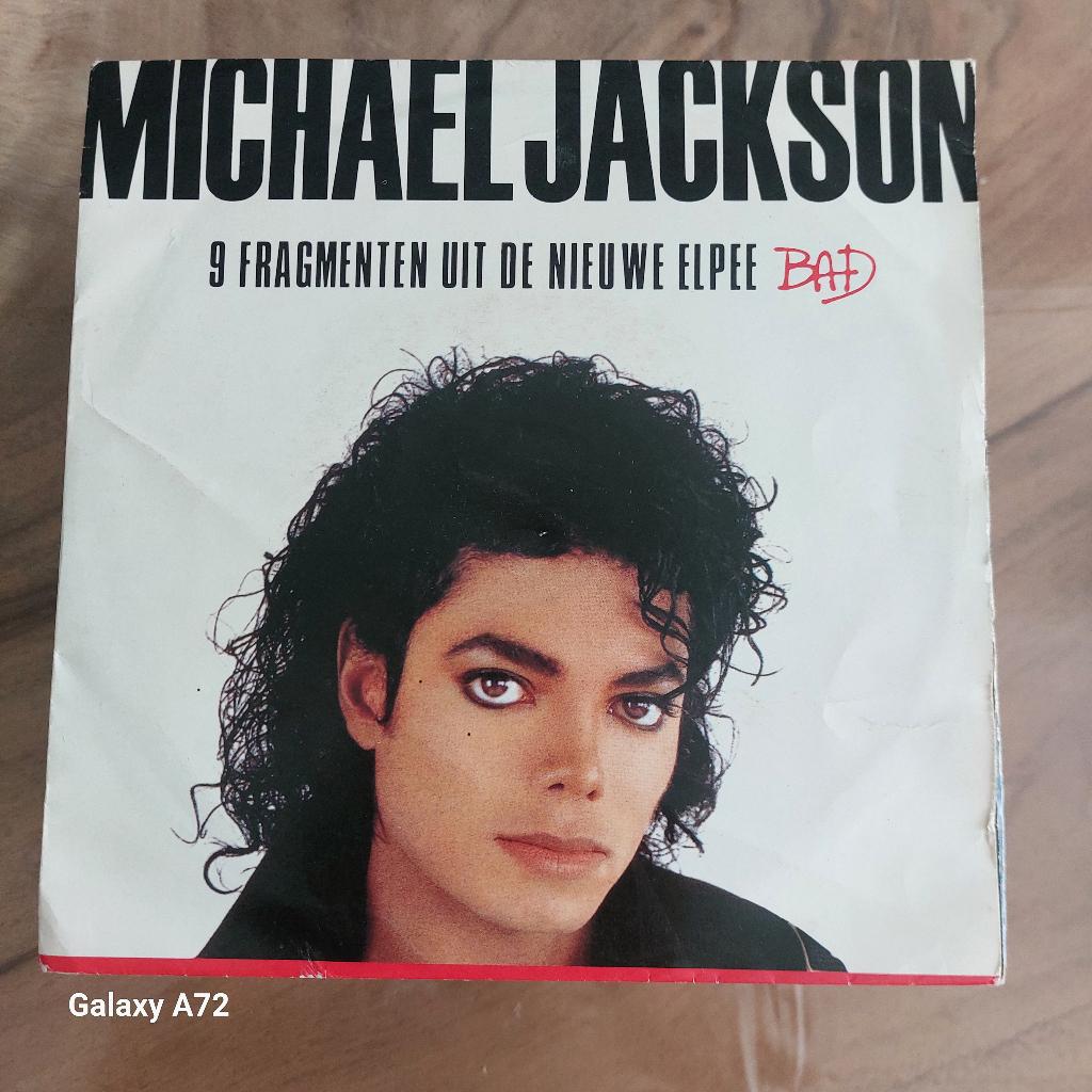 michael jackson bad promo, Gebruikt, 7 inch, Ophalen of Verzenden, Pop