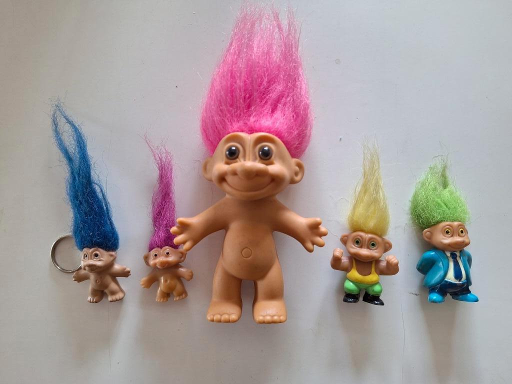 Trollenassortiment vintage poppetjes Nieuwe prijs!!!, Verzamelen, Poppetjes en Figuurtjes, Ophalen