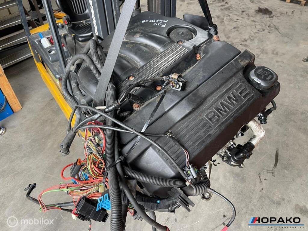 Motorblok N46B20B - Compleet | 211.140km, Gebruikt, Einsteinlaan 5 rijswijk, Bmw, Ophalen of Verzenden