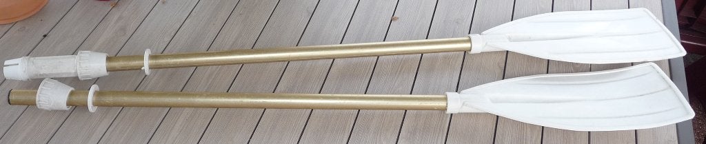 Pagaie double pour kayak, Watersport en Boten, Ophalen of Verzenden, Gebruikt, Dubbelbladige peddel