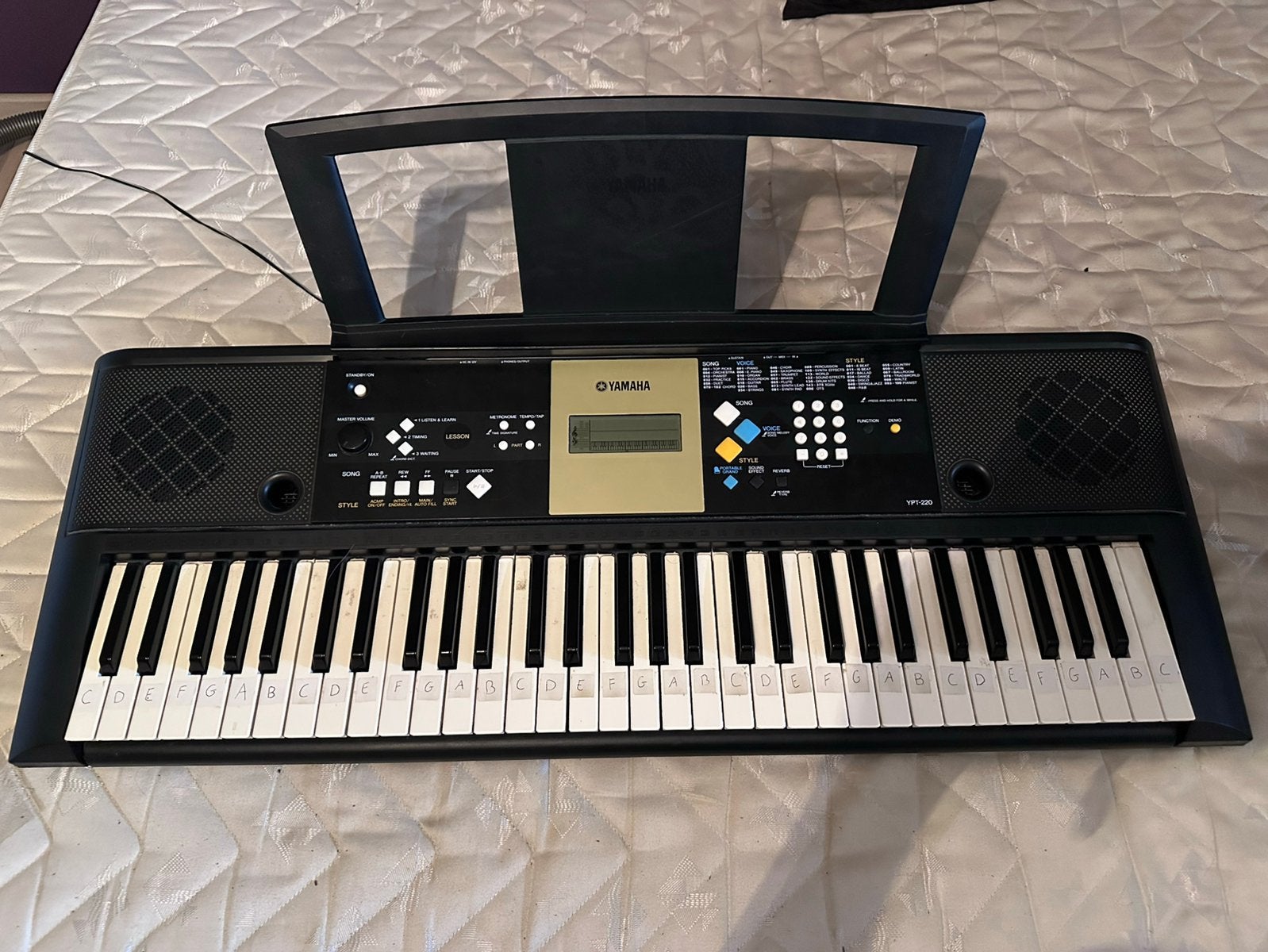 Yamaha YPT-220 perfecte staat., Muziek en Instrumenten, Ophalen, Zo goed als nieuw, 61 toetsen, Yamaha