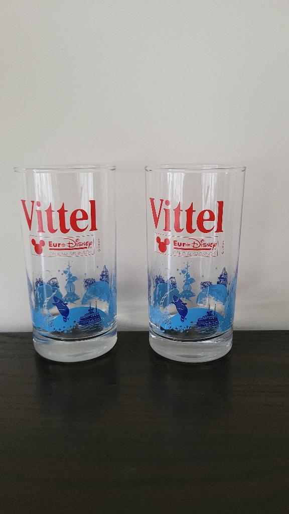 Vittel glazen Disney Euro 2000 - nieuwe, Verzamelen, Ophalen