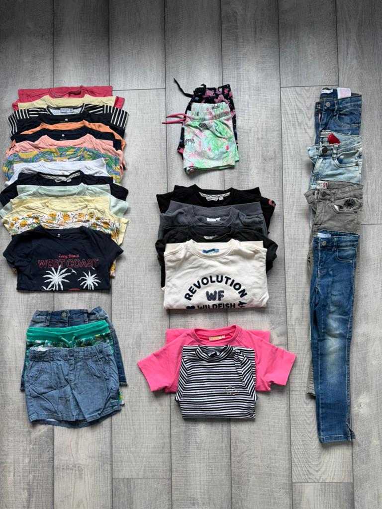 29 stuks meisjes kledij maat 116, Kinderen en Baby's, Ophalen, Gebruikt, Maat 104