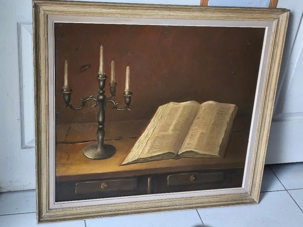 Huile sur panneau signe Maurice fourneau, Antiquités & Art, Art | Peinture | Classique, Enlèvement