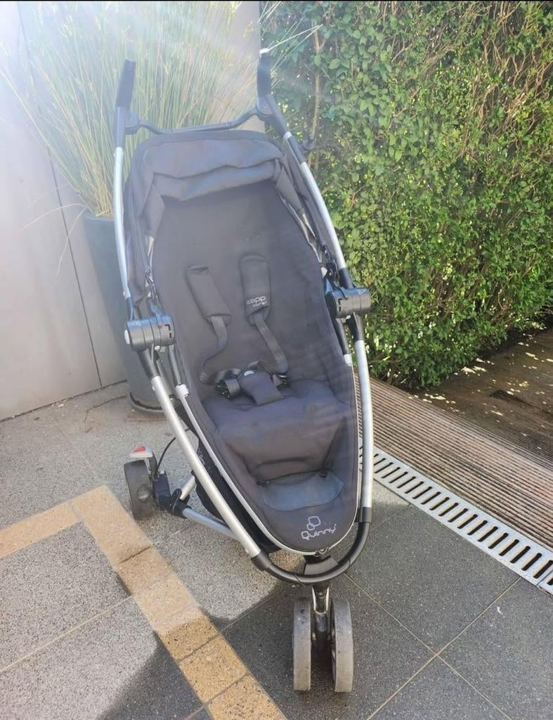 Poussette Quinny Zapp xtra2 noir, Kinderen en Baby's, Ophalen, Quinny