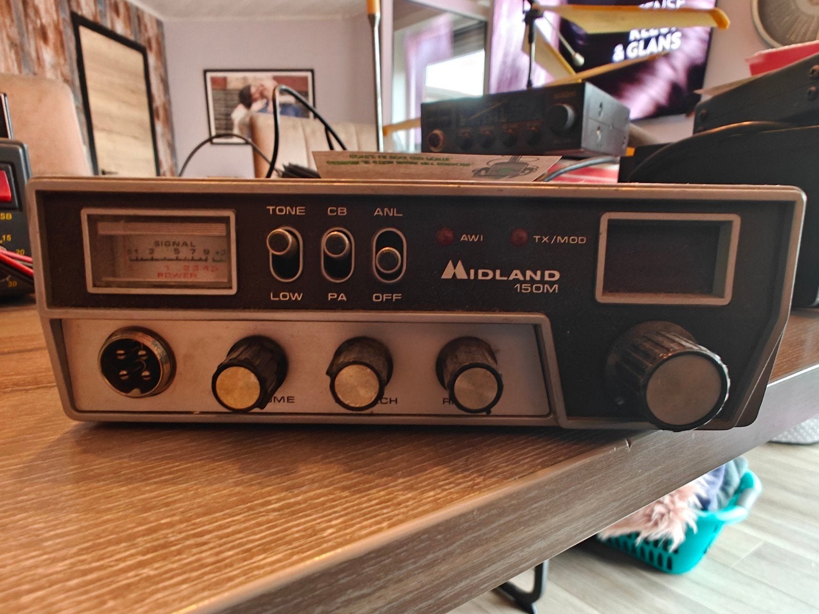 midland 150m, Telecommunicatie, Ophalen, Gebruikt, Zender en Ontvanger