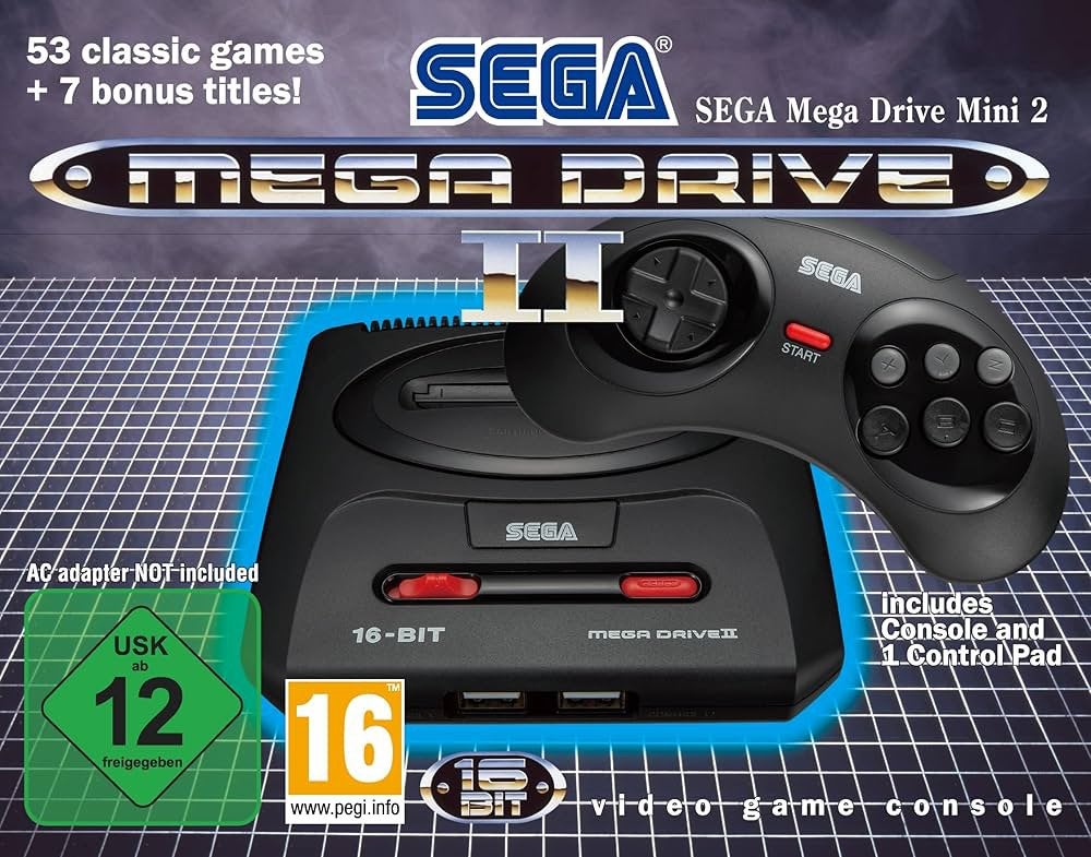 Megadrive 2 mini neuve, Games en Spelcomputers, Spelcomputers | Sega, Ophalen, Mega Drive, Met games, Nieuw