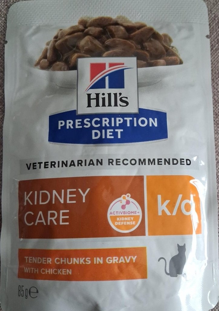Nourriture pour chats Hill's Kidney Care Diet Poulet 85g, Enlèvement, Chat