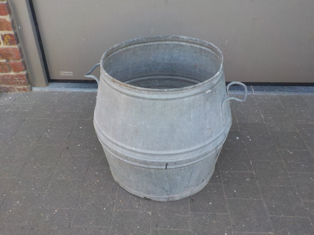 Grote zinken ton, Ophalen