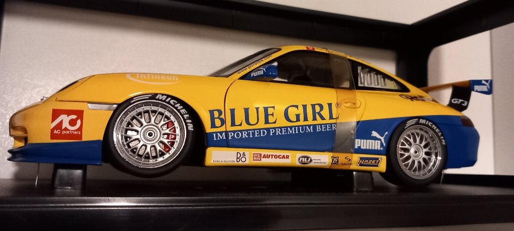 1/18 Porsche 911 GT3 Infineon Carrera Cup Asia Macau 2005, Enlèvement ou Envoi, Neuf, Voiture, Autoart