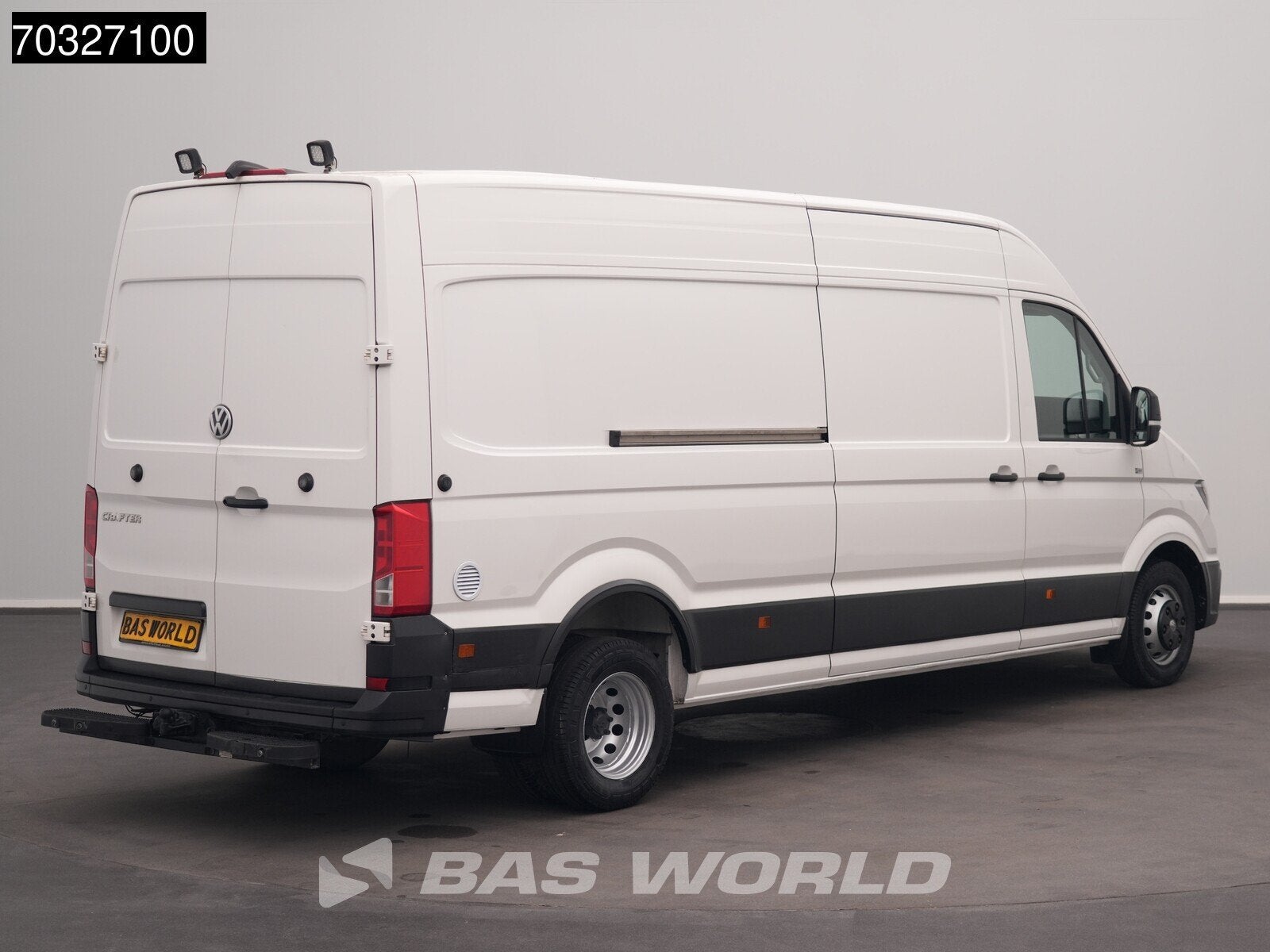 Volkswagen Crafter 177pk Automaat Dubbellucht L4H3 ACC Navi, Stof, Gebruikt, Euro 6, 4 cilinders