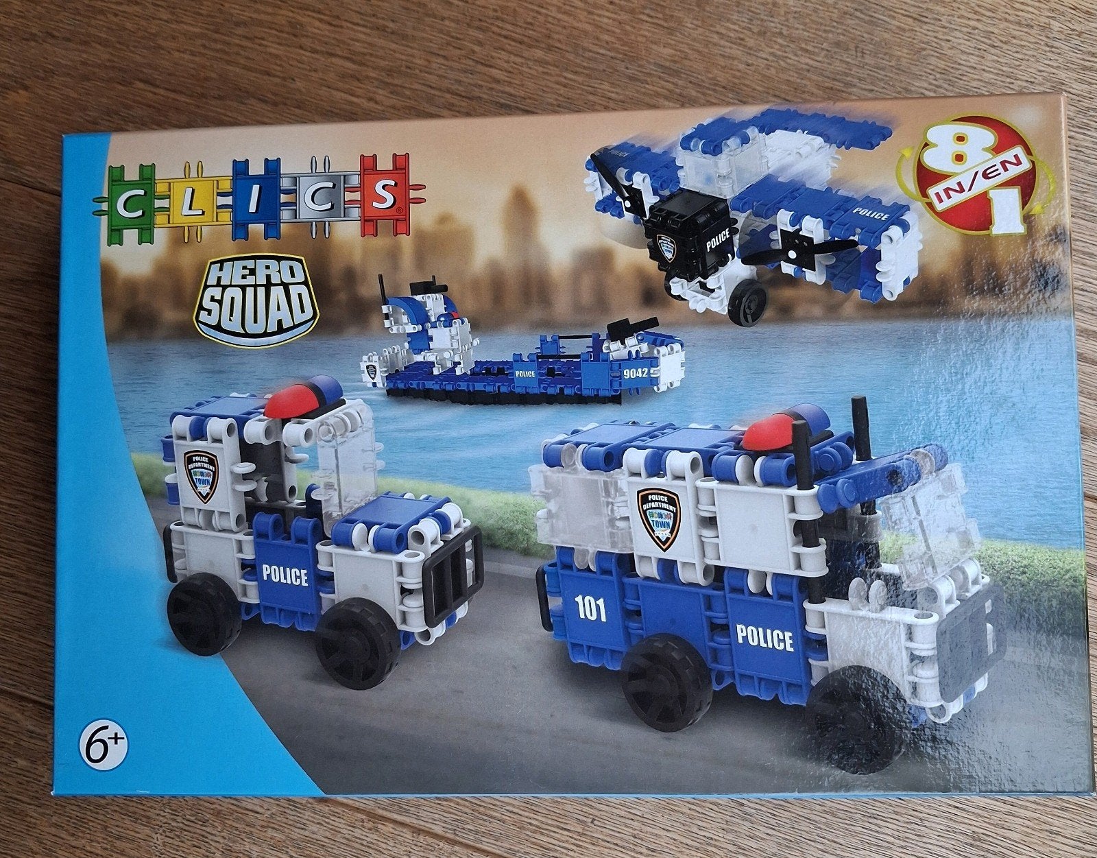 Clics set Hero Squad, Ophalen, Zo goed als nieuw