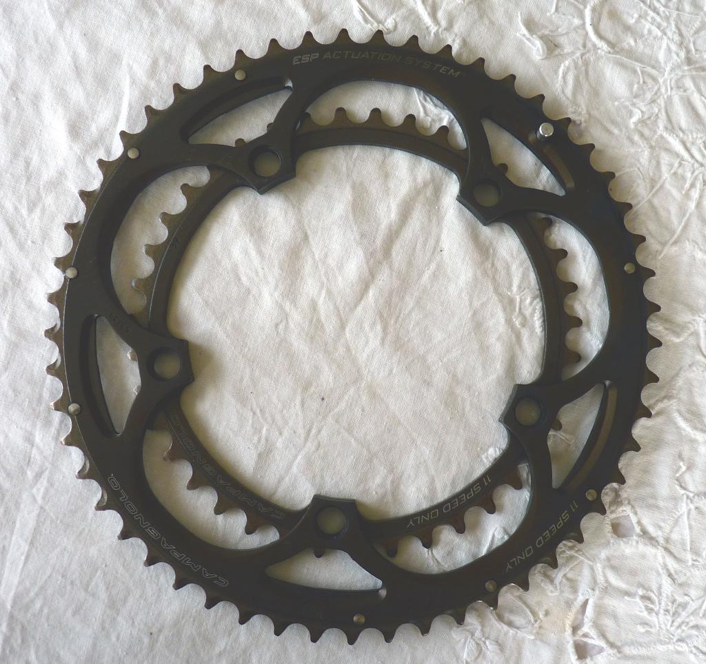 Plateaux Campagnolo Record 11 vit. 53/39, Vélos & Vélomoteurs, Neuf, Pédalier ou Pédales, Enlèvement ou Envoi, Campagnolo