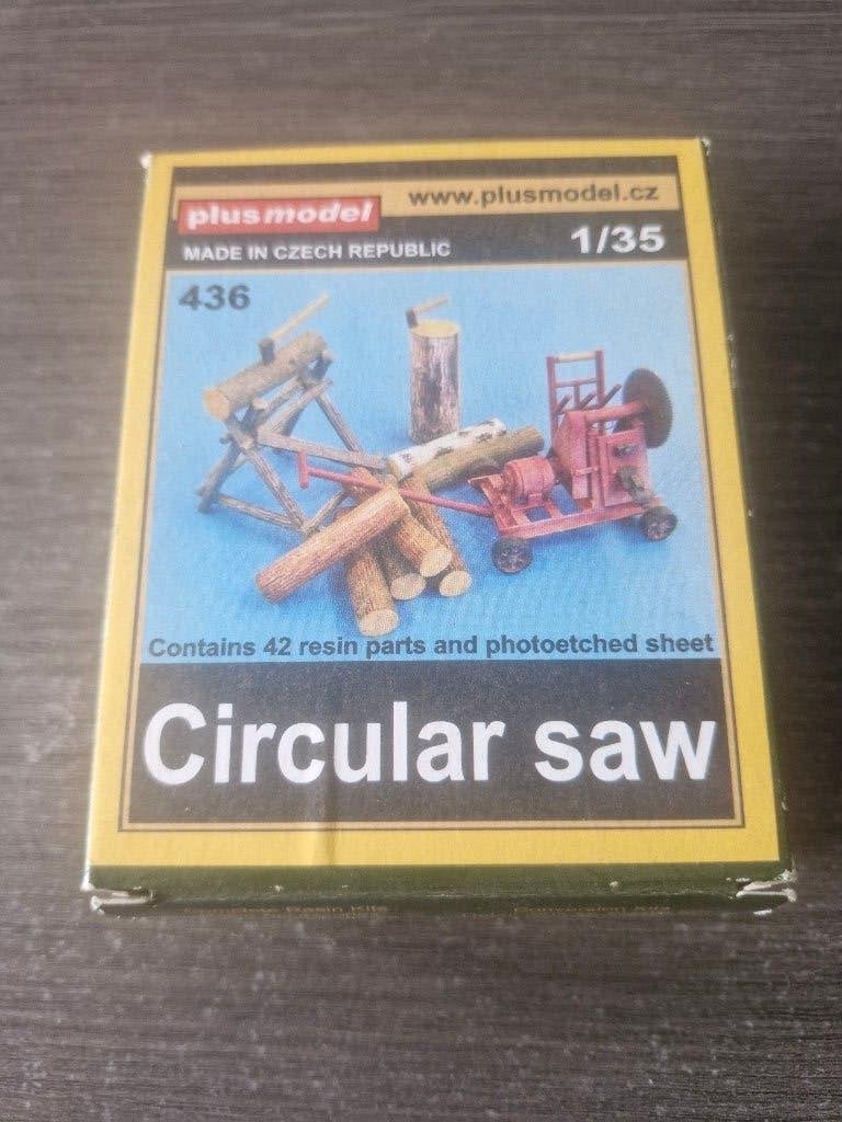 Plusmodel 1/35 Circular Saw, Hobby & Loisirs créatifs, Enlèvement ou Envoi, Neuf, 1:35 à 1:50, Diorama