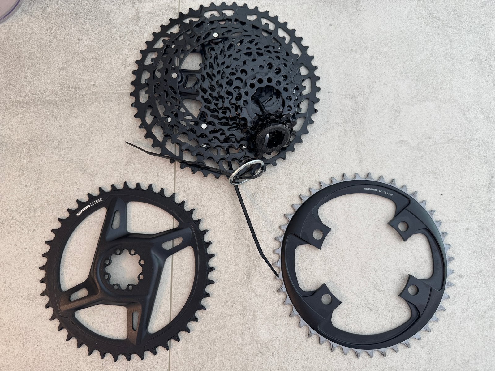 SRAM Eagle cassette en 42T 44T kettingbladen NIEUW, Ophalen of Verzenden, Nieuw, SRAM