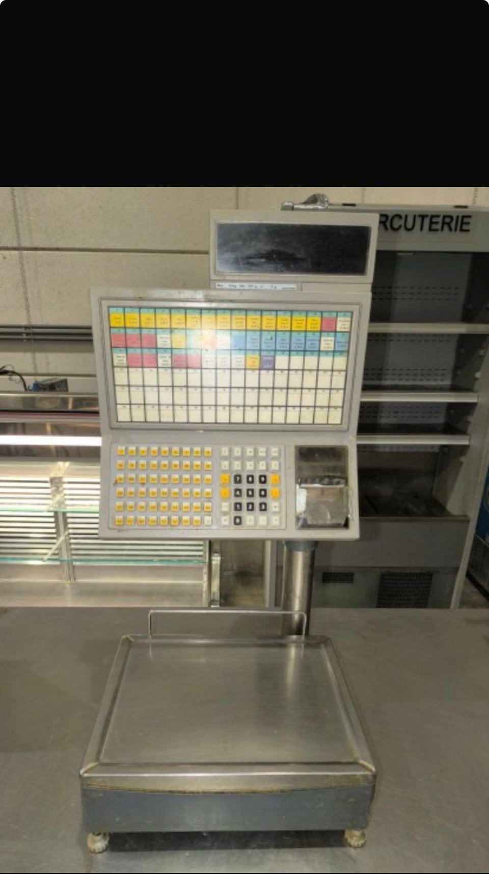 Professionele elektronische weegschaal, Zakelijke goederen, Ophalen, Gebruikt, Bakkerij en Slagerij