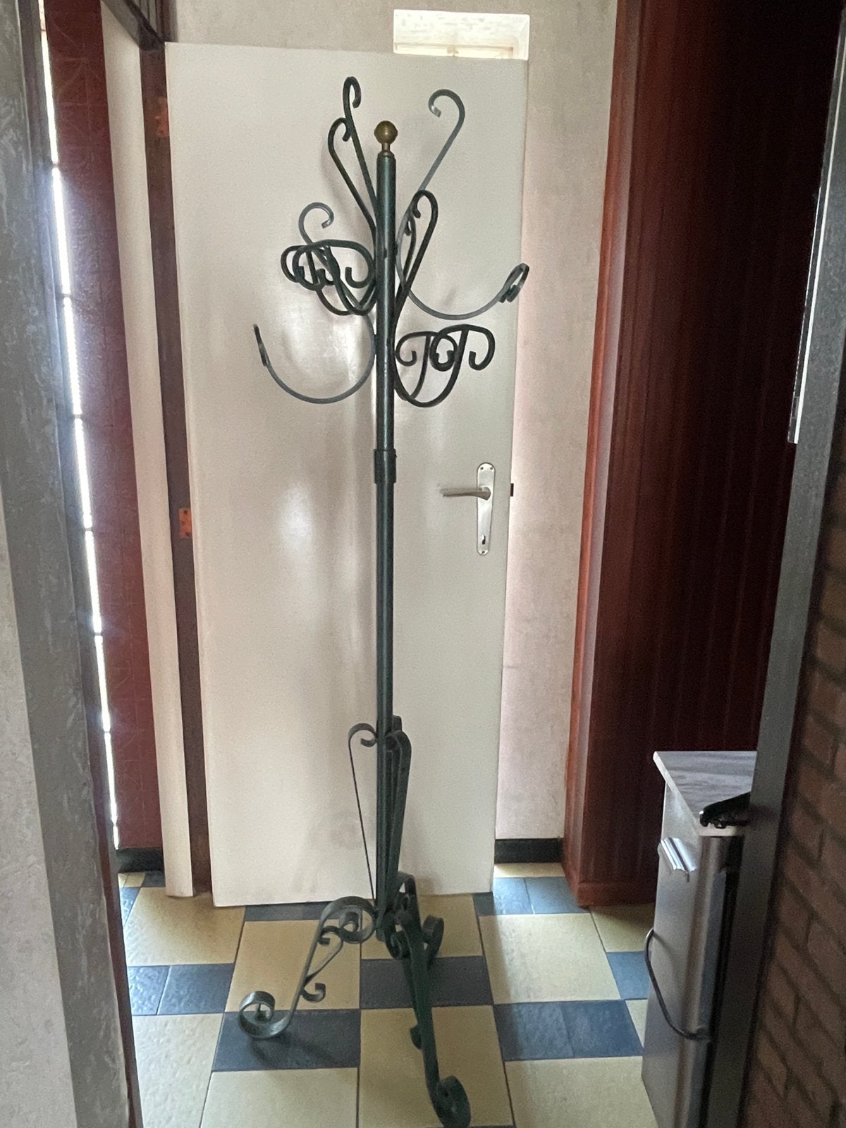 smeedijzeren kapstok, Huis en Inrichting, Ophalen, Gebruikt