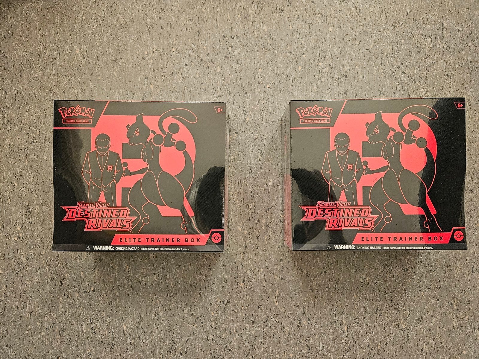 Pokémon Destined Rivals Elite Trainer box, Ophalen of Verzenden, Nieuw, Boosterbox, Foil