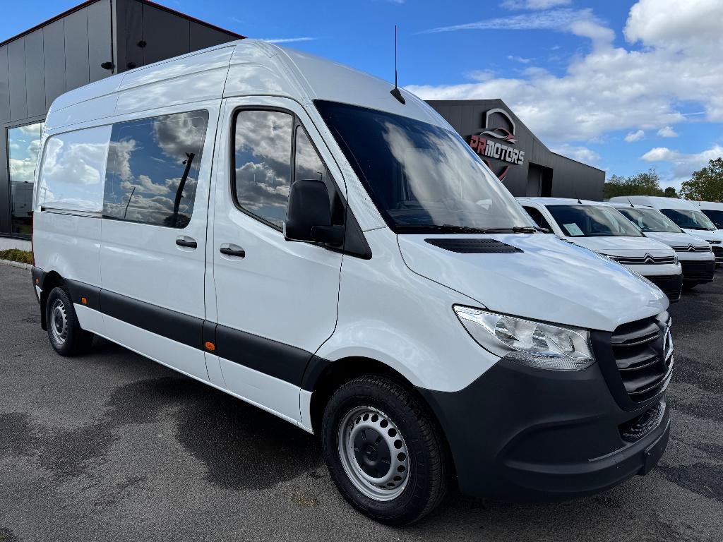 Mercedes Sprinter L2 2.1cdi automaat 1st eig ohboek carplay, Stof, 4 cilinders, https://public.car-pass.be/vhr/d0e6b08d-cfe4-4f27-b8b3-31dba6eede33