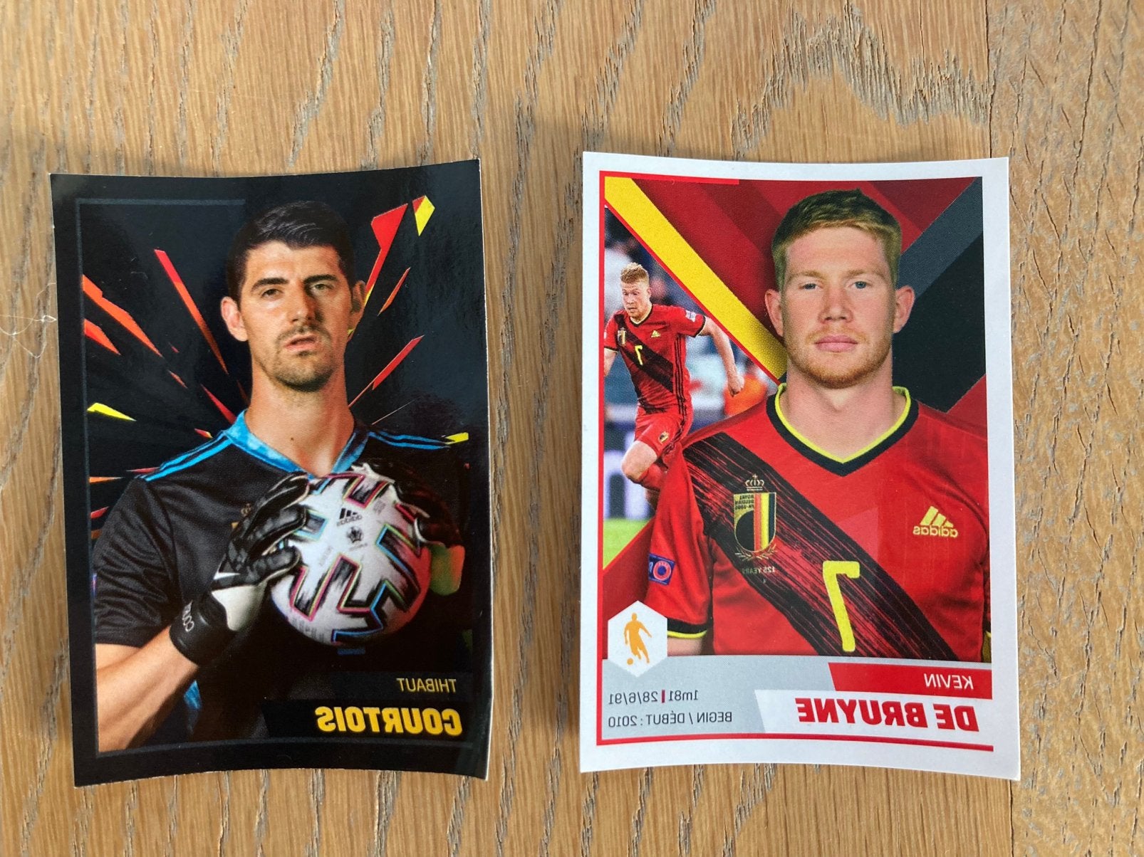 2 anciens autocollants Panini., Collections, Autocollants, Enlèvement ou Envoi, Neuf