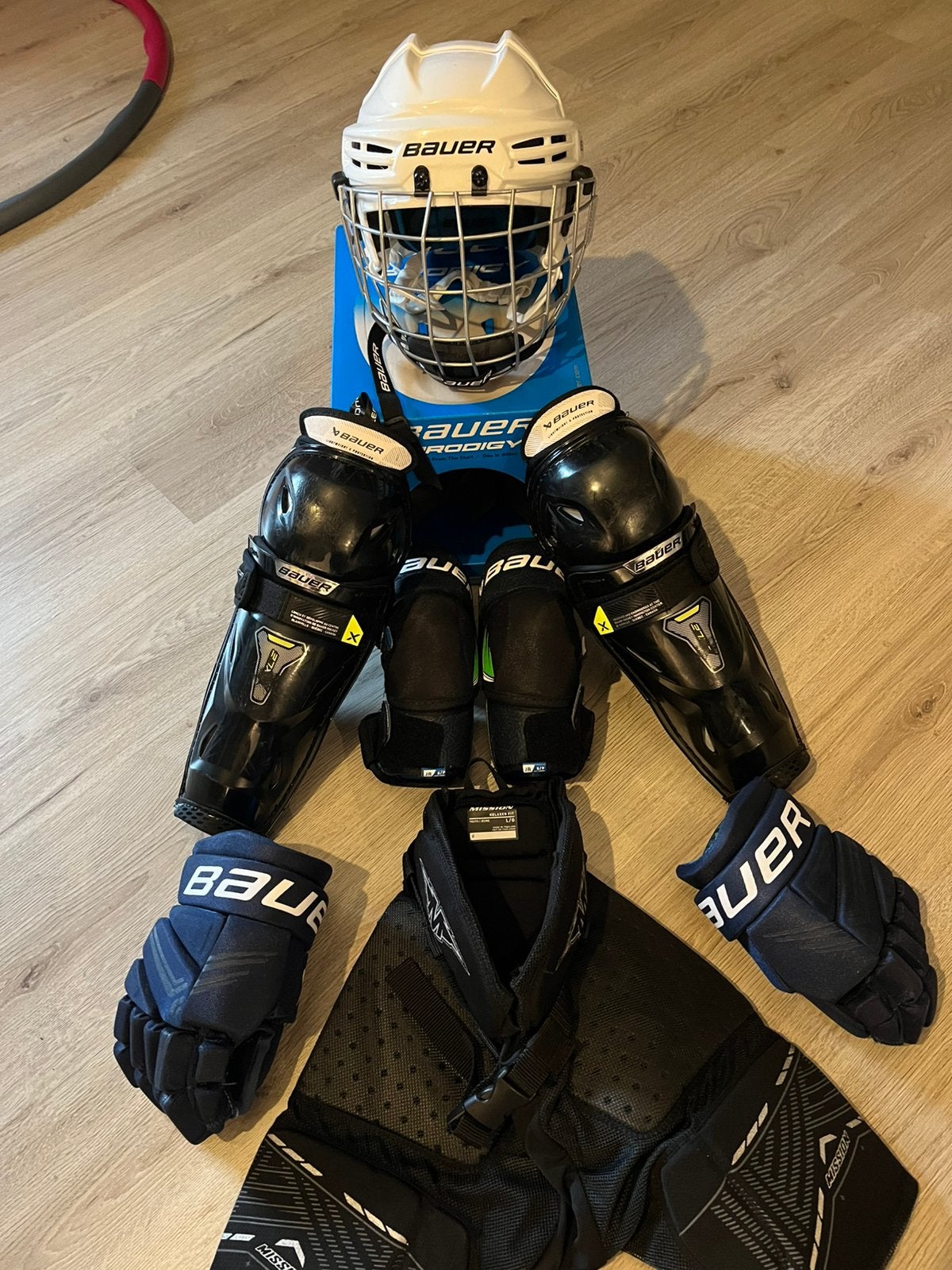 Bauer junior hockey set, Ophalen, Zo goed als nieuw