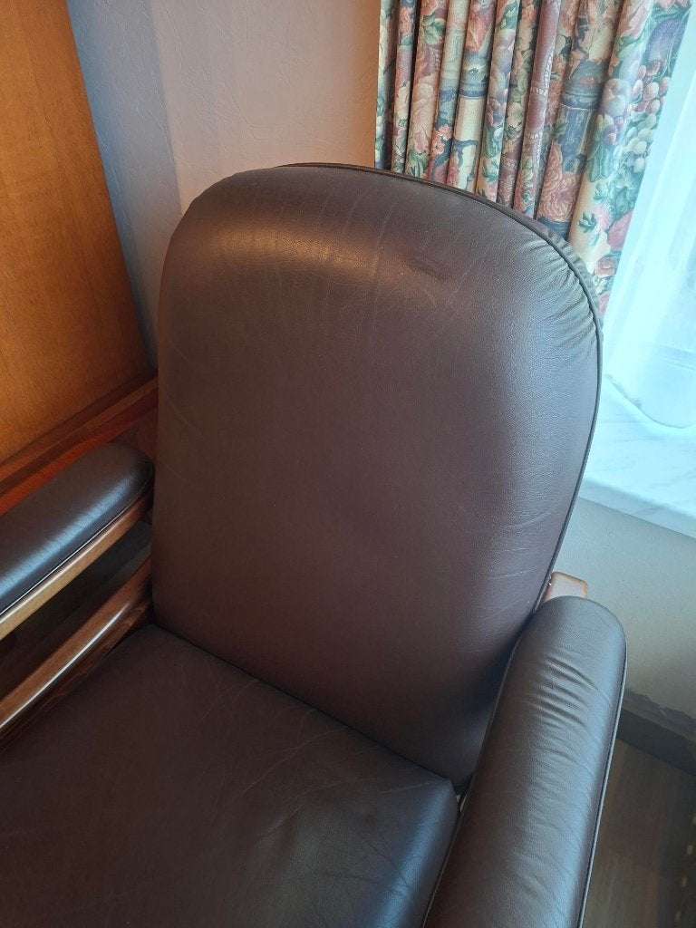 Relaxzetel, Ophalen, Gebruikt, Minder dan 75 cm, Hout
