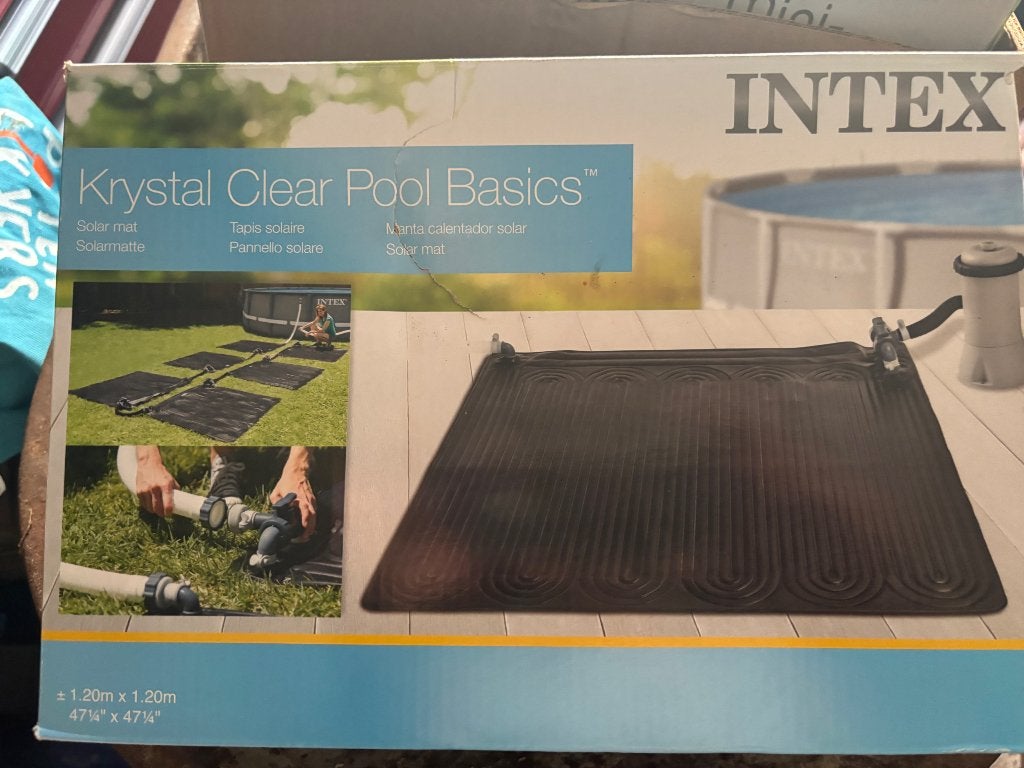 Intex solar mat, Tuin en Terras, Ophalen, Zo goed als nieuw
