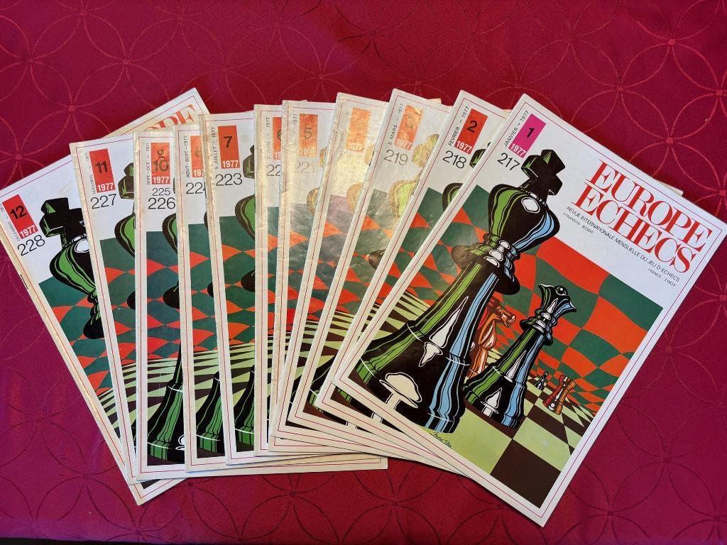 Europe Echecs 1977, Livres, Enlèvement, Comme neuf, Sport cérébral