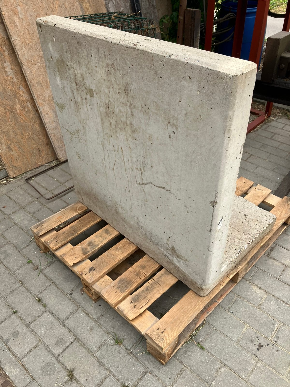 Betonnen L elementen 1m, Ophalen