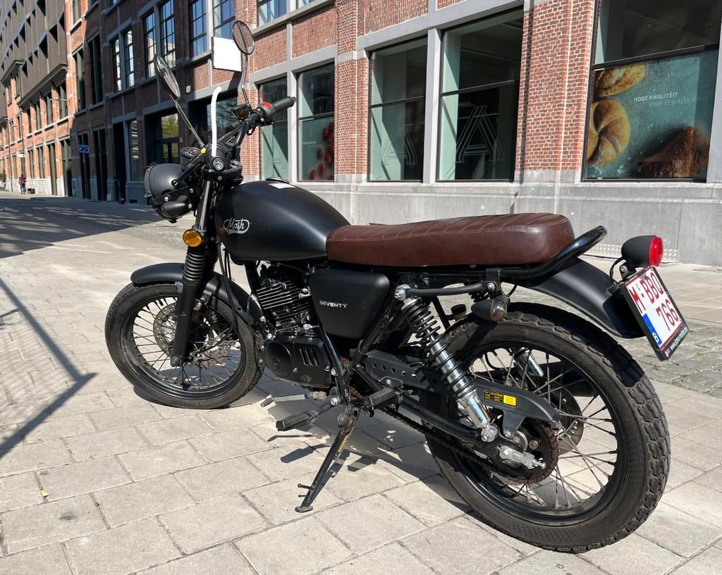 Mash Seventy 125cc –SLECHTS 5270 km – TOPSTAAT, Fietsen en Brommers, Brommers | Overige merken, Ophalen, Gebruikt