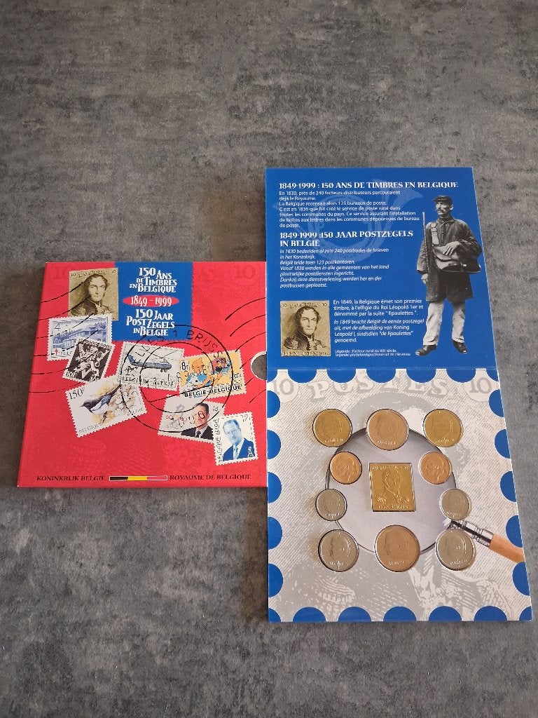 Set FDC Belgique 1999, Enlèvement