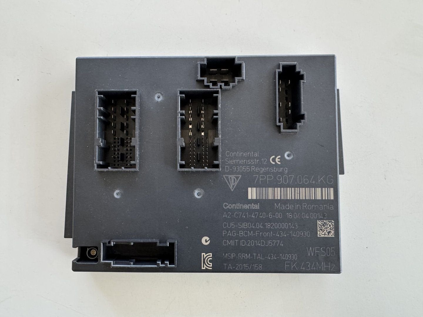 Porsche 7PP.907.064.KG Bcm module, -, Utilisé, -, -
