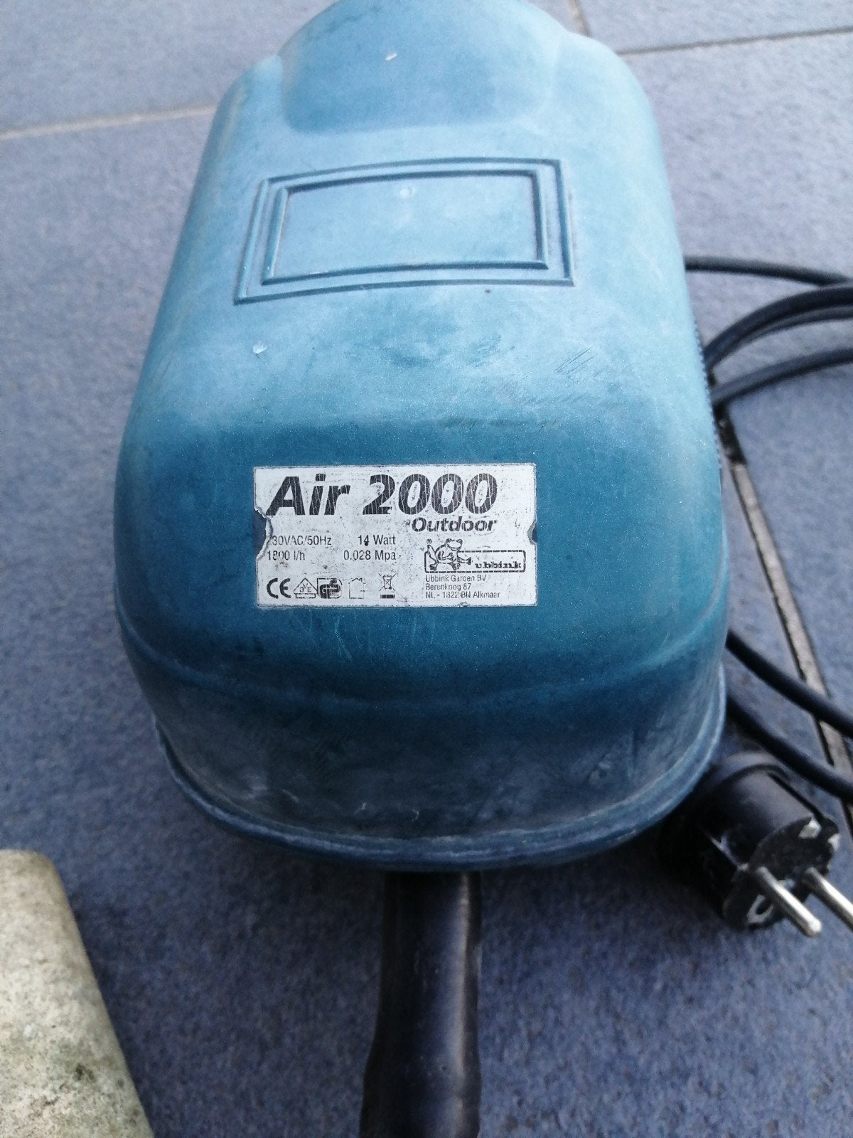 Ubbink air 2000 outdoor, 5o€, Tuin en Terras, Ophalen