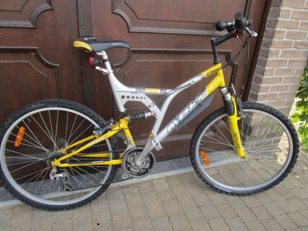 Stevige fiets, 21 versnellingen, 49 tot 53 cm, Ophalen, Gebruikt, Velgrem