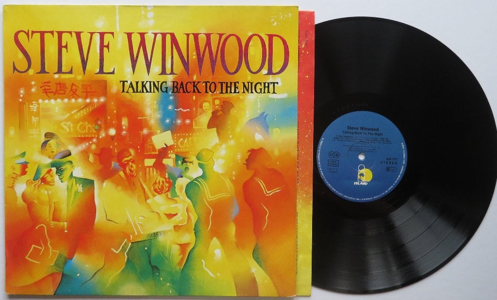 Steve Winwood - Talking back to the night. Lp, Beschermende buitenhoes, LP, Gebruikt, Ophalen of Verzenden