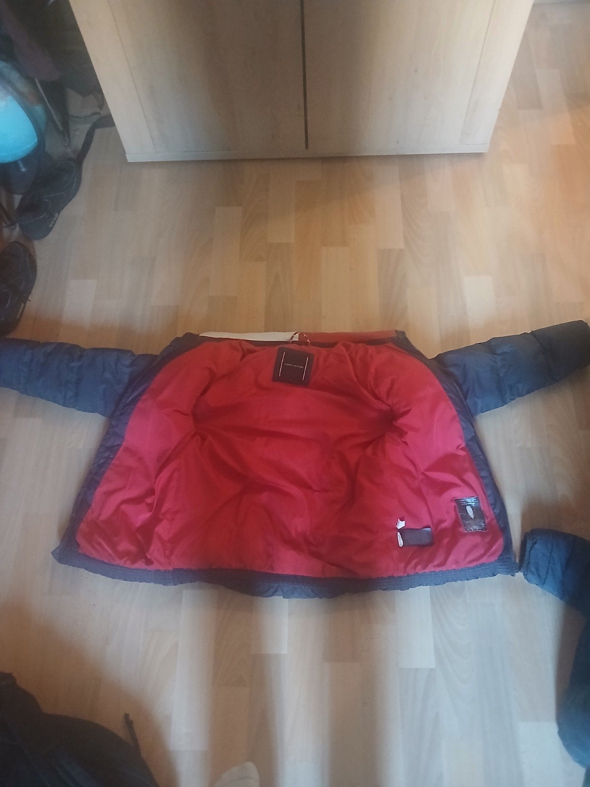 winter jas, Ophalen, Tommy hilfiger, Gedragen, Meerkleurig