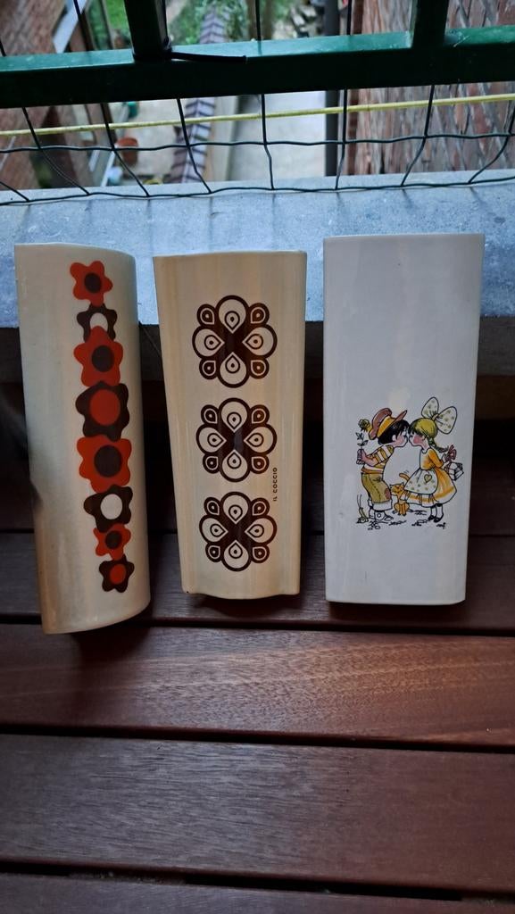 3 vintage radiator waterverdampers, Ophalen