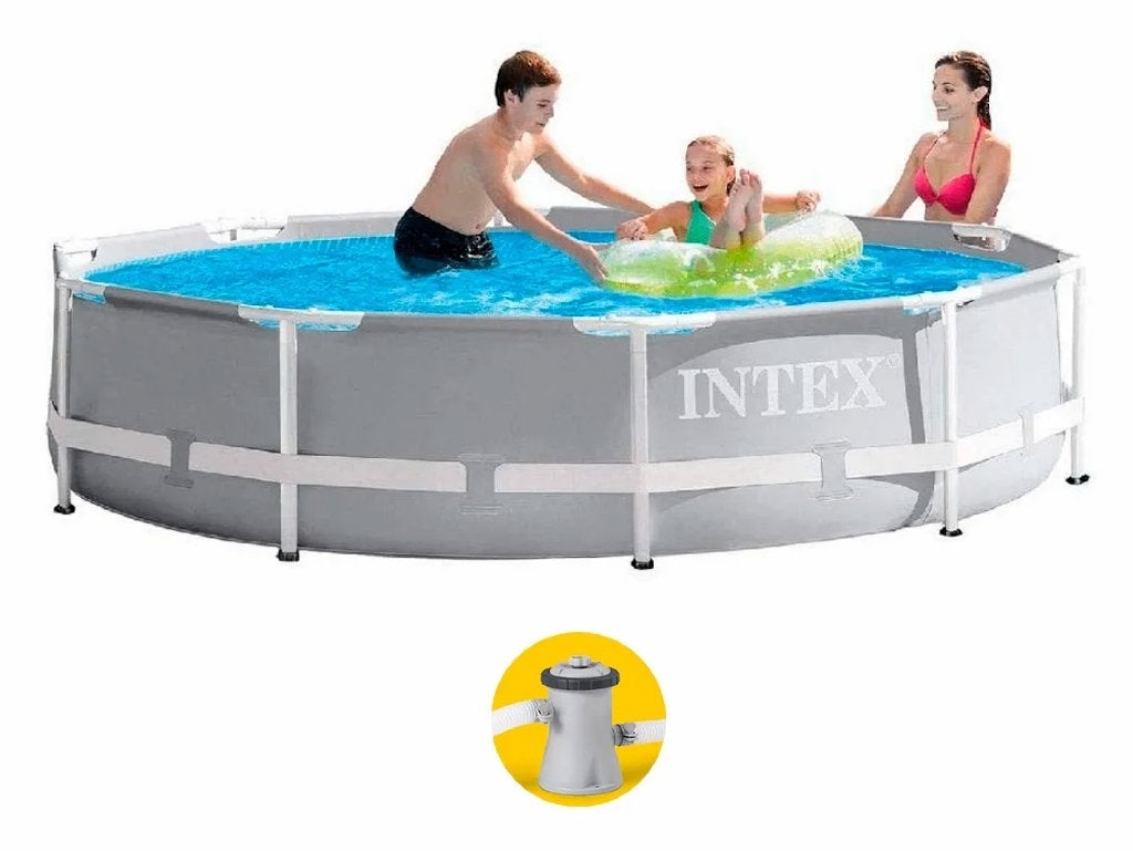 Intex Prism Frame zwembad - 305 x 76 cm, Tuin en Terras, Ophalen, Minder dan 80 cm, Rond, 300 cm of meer