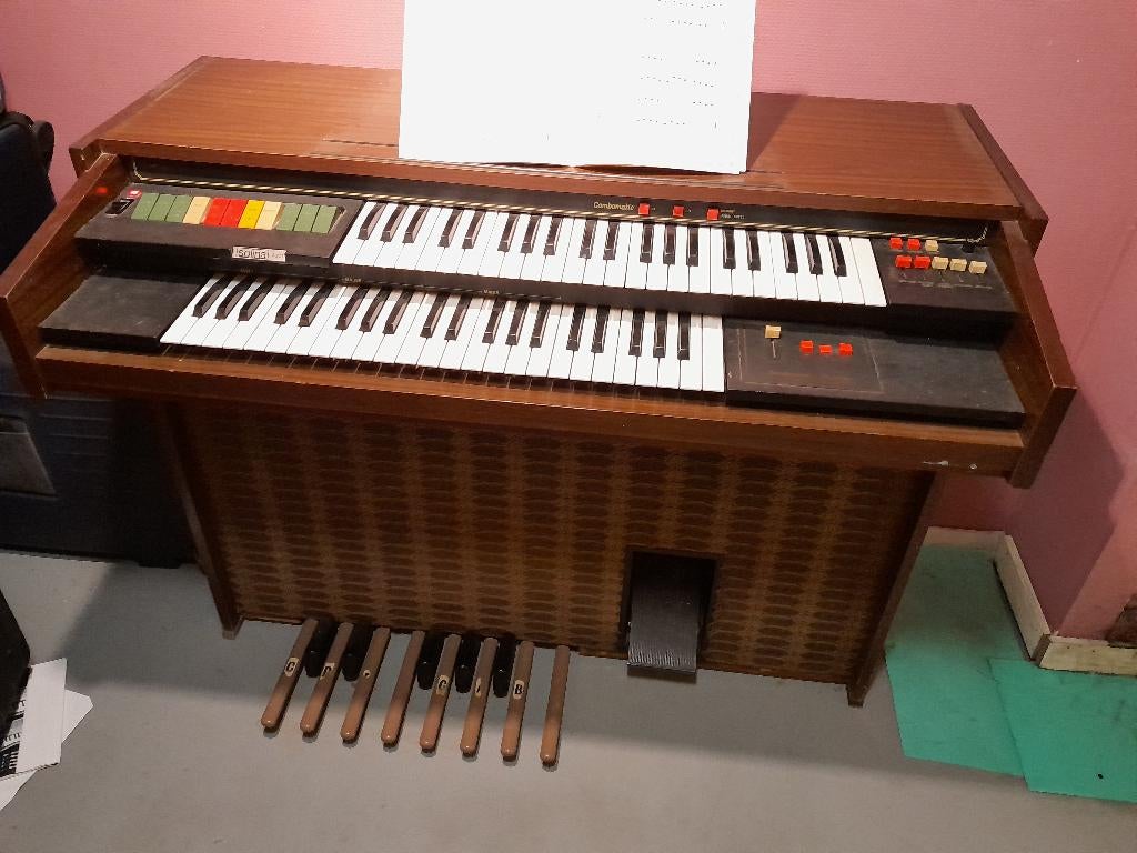Electronisch orgel, Musique & Instruments, Orgues, Enlèvement, Utilisé, 2 claviers, Orgue