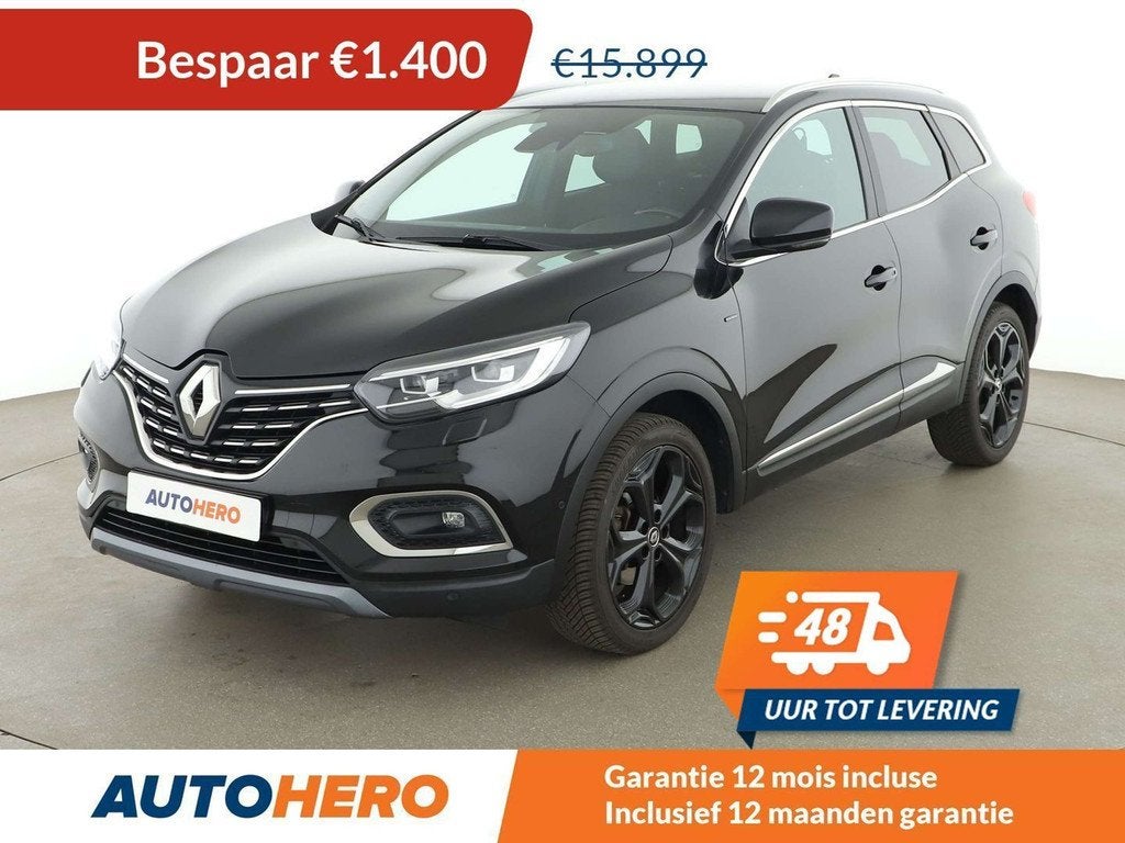 Renault Kadjar 1.3 TCe Black Edition (bj 2019), Auto's, Voorwielaandrijving, Kadjar, Gebruikt, 5 deurs