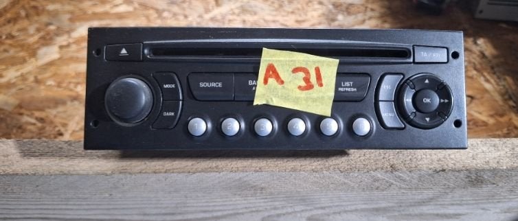 Originele Peugeot / Citroën Autoradio CD (Blaupunkt RD4), Gebruikt, -, -, Ophalen of Verzenden