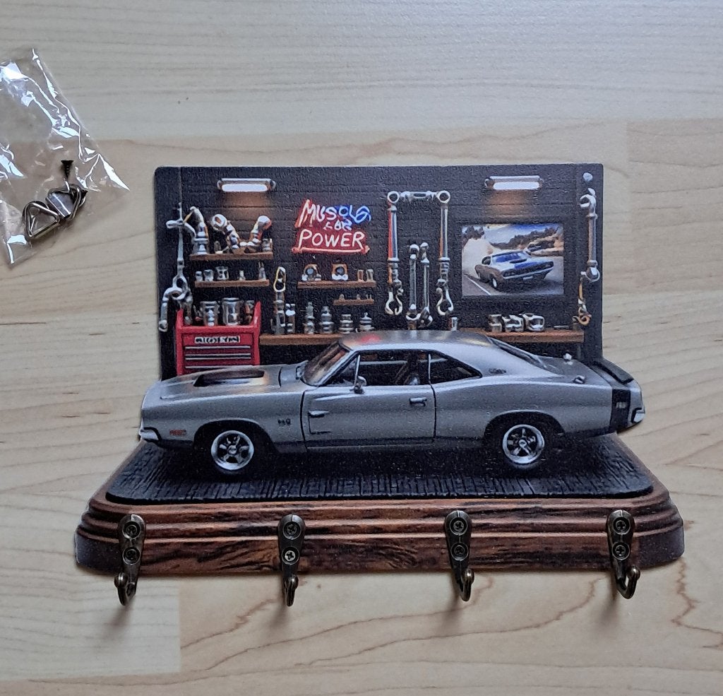 Dodge charger sleutelhanger, Ophalen of Verzenden, Nieuw, Transport