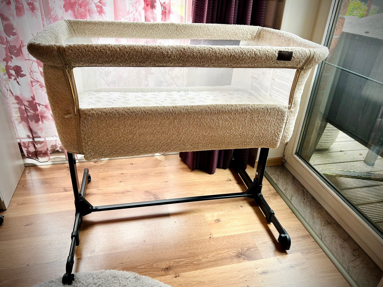 Quax cosleeper side by side sheep, Kinderen en Baby's, Kinderkamer | Bedden, Zo goed als nieuw, Ophalen