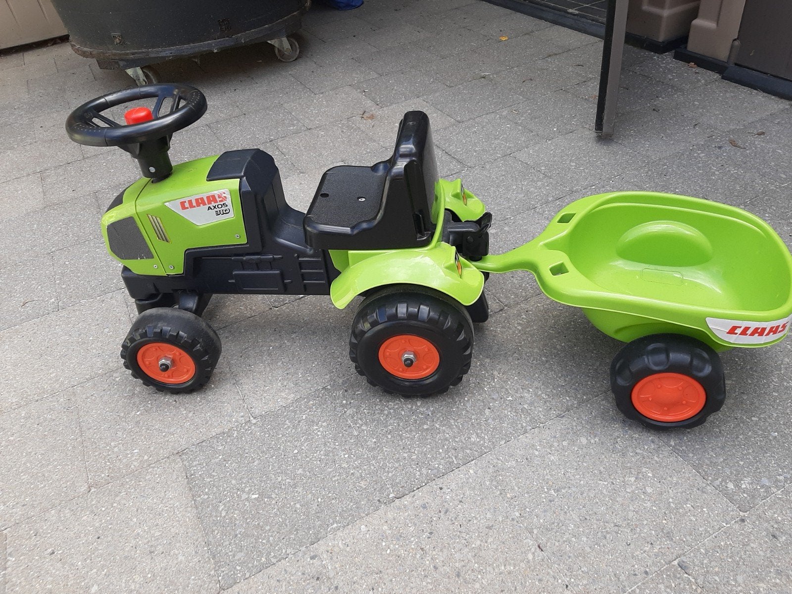 tracteur ambulant avec remorque en parfait état. Marque Claa, Enlèvement, Comme neuf