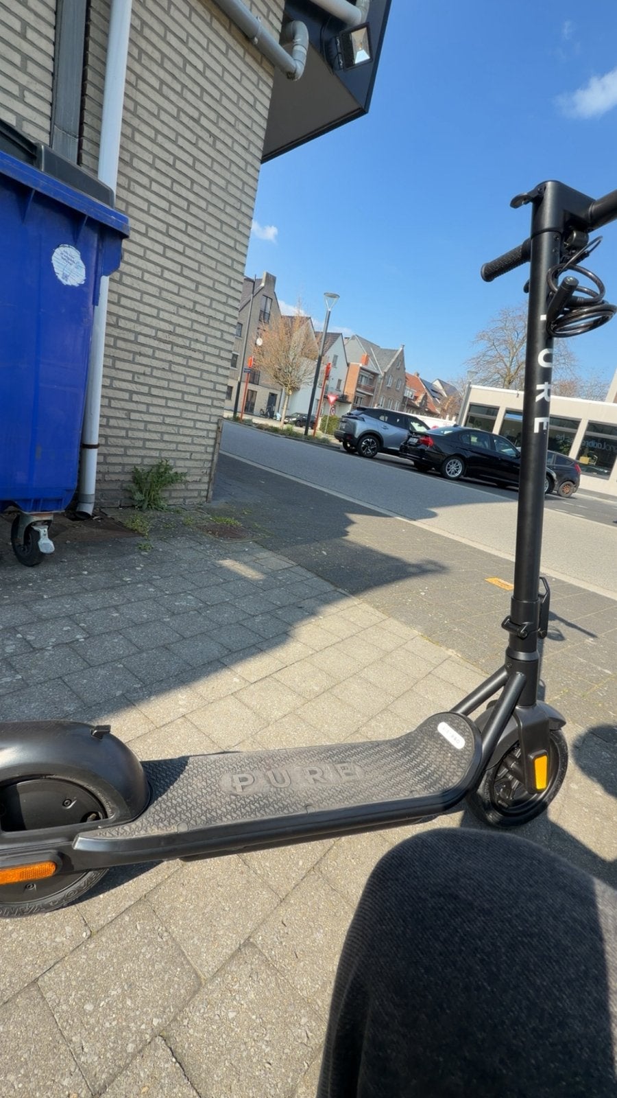 Pure air 5 pro e scooter, Fietsen en Brommers, Steps, Ophalen, Zo goed als nieuw