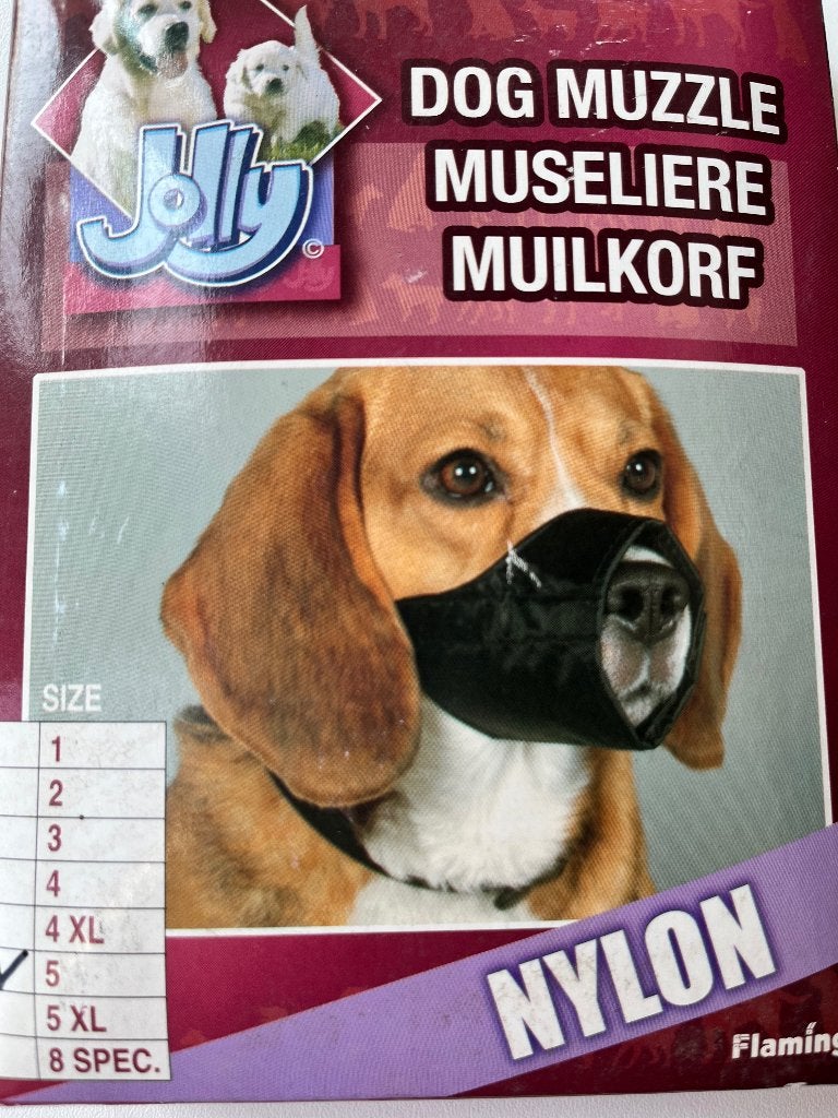 Muselière pour chien, Animaux & Accessoires, Accessoires pour chiens, Enlèvement ou Envoi, Neuf