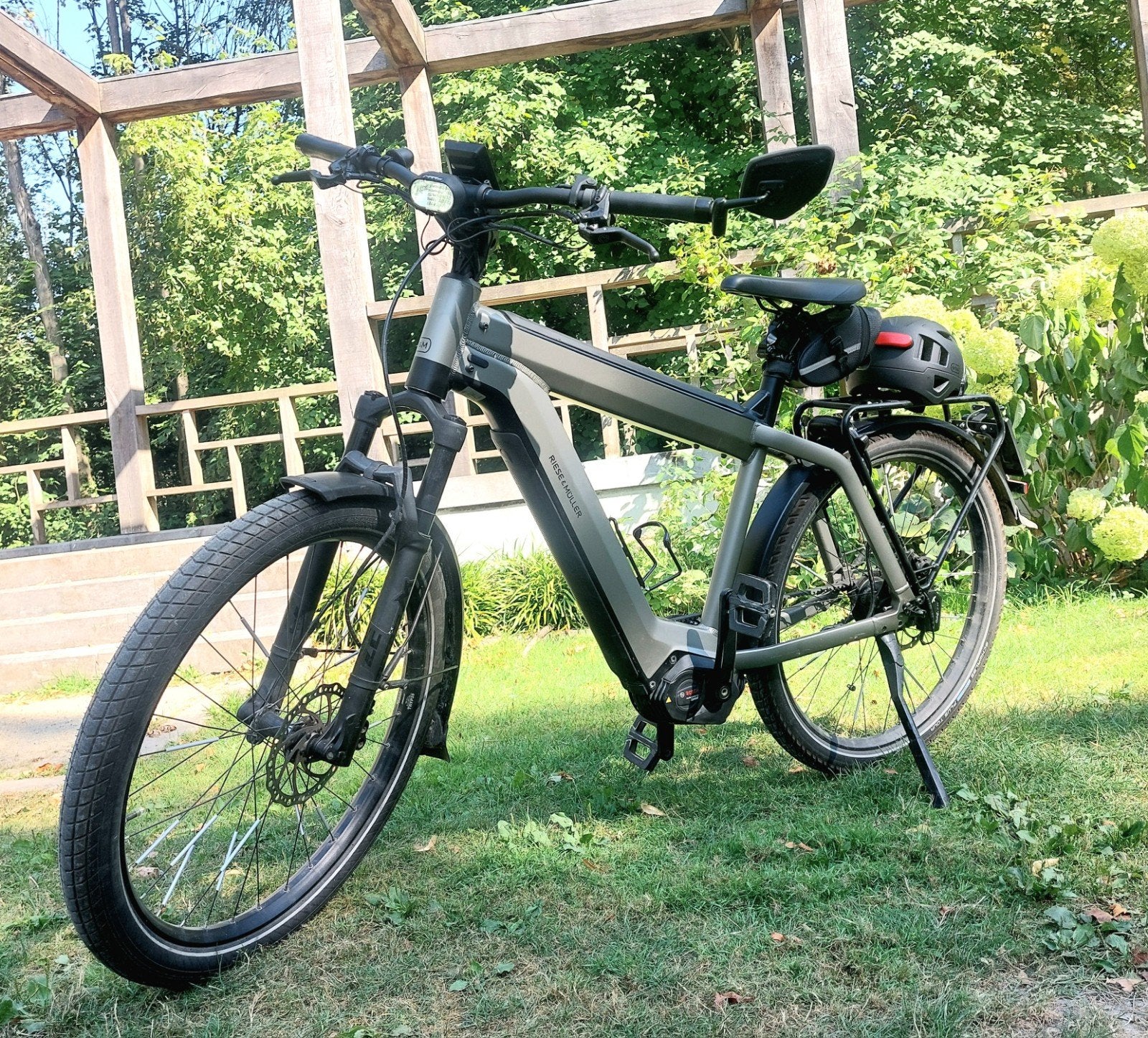 Riese Muller supercharger B3 GT Rohloff speedpedelec, Ophalen